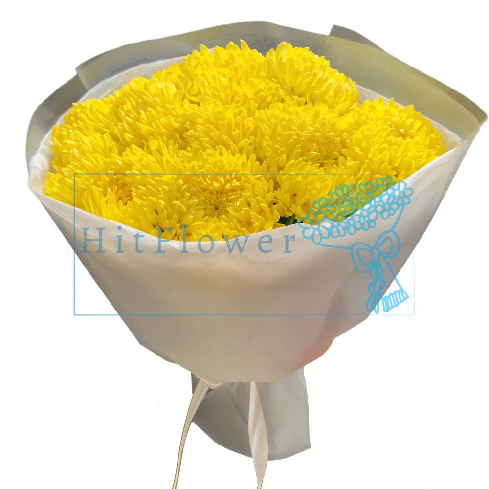 Букет цветов Солнечный Свет Букет цветов из: Хризантемы